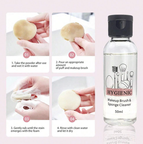 1 piece 50ml Makeup Brushes and Sponges Cleaning Liquid