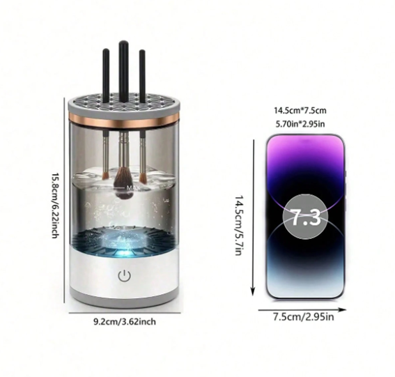 2-In-1 Electric Makeup Brush Cleaner and Dryer