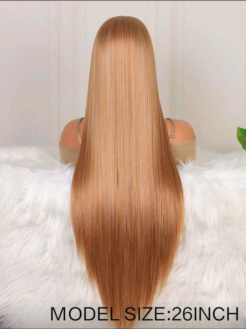 66cm Lace Wig With Baby Hair - No Glue Needed