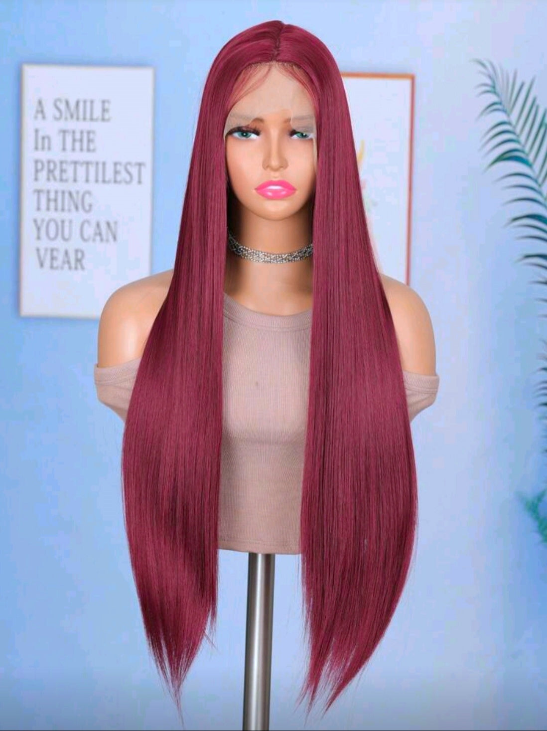 66cm Lace Wig With Baby Hair - No Glue Needed
