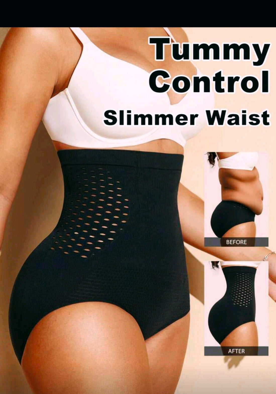 High Waist Seamless Breathable Shapewear