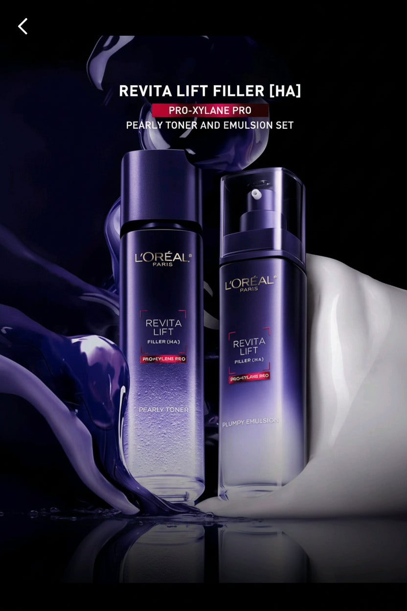 4 L’Oreal Paris Revita Lift Filler Skincare Set