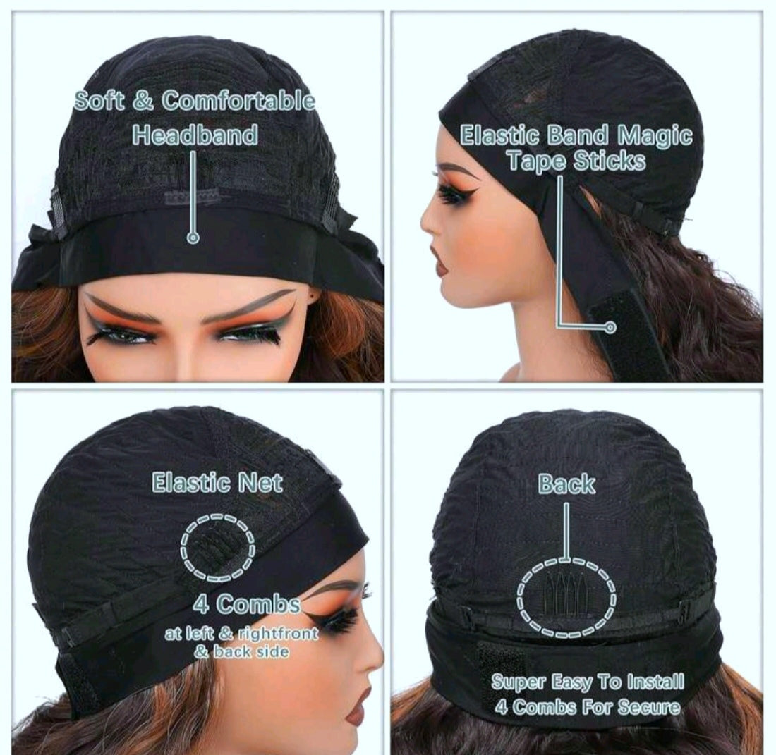 66cm Wavy Headband Wig