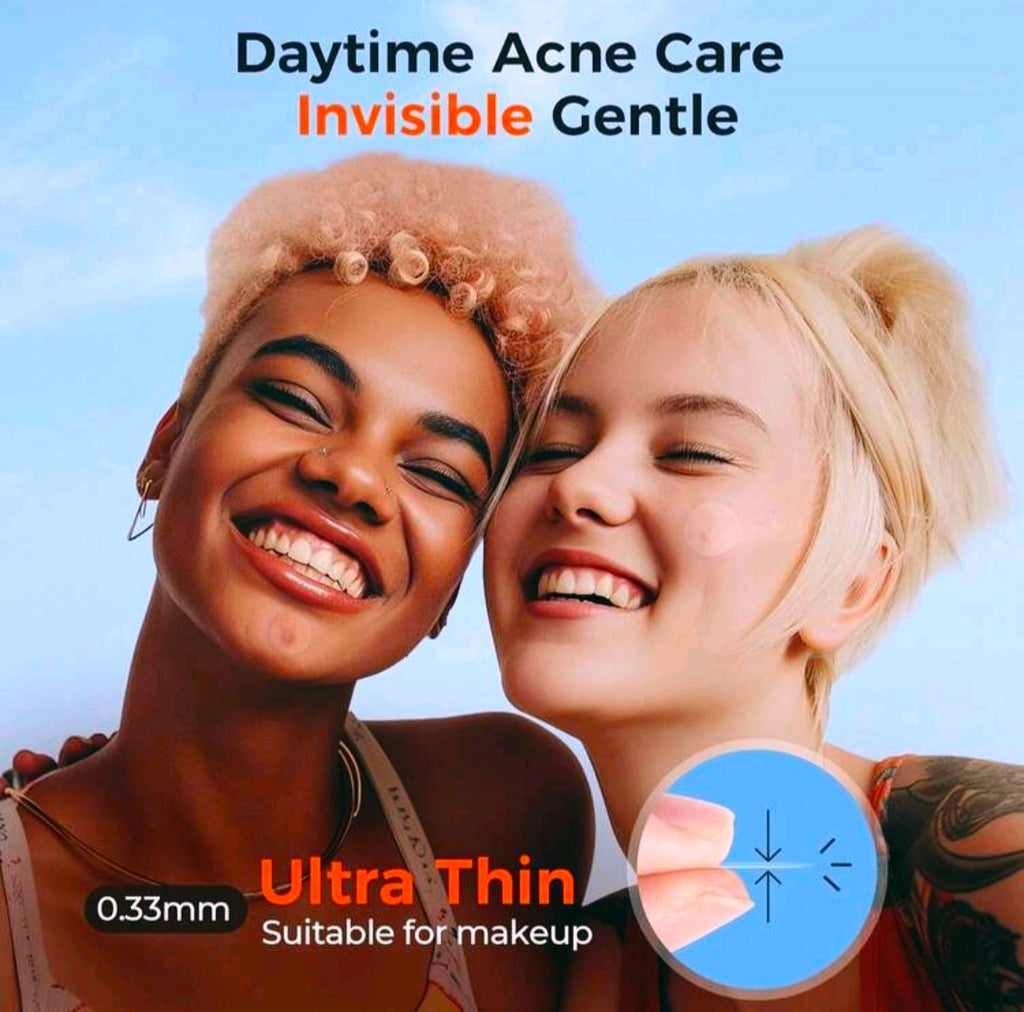36 Hydrocolloid Acne Pimple Patches, Day & Night Spot Patches