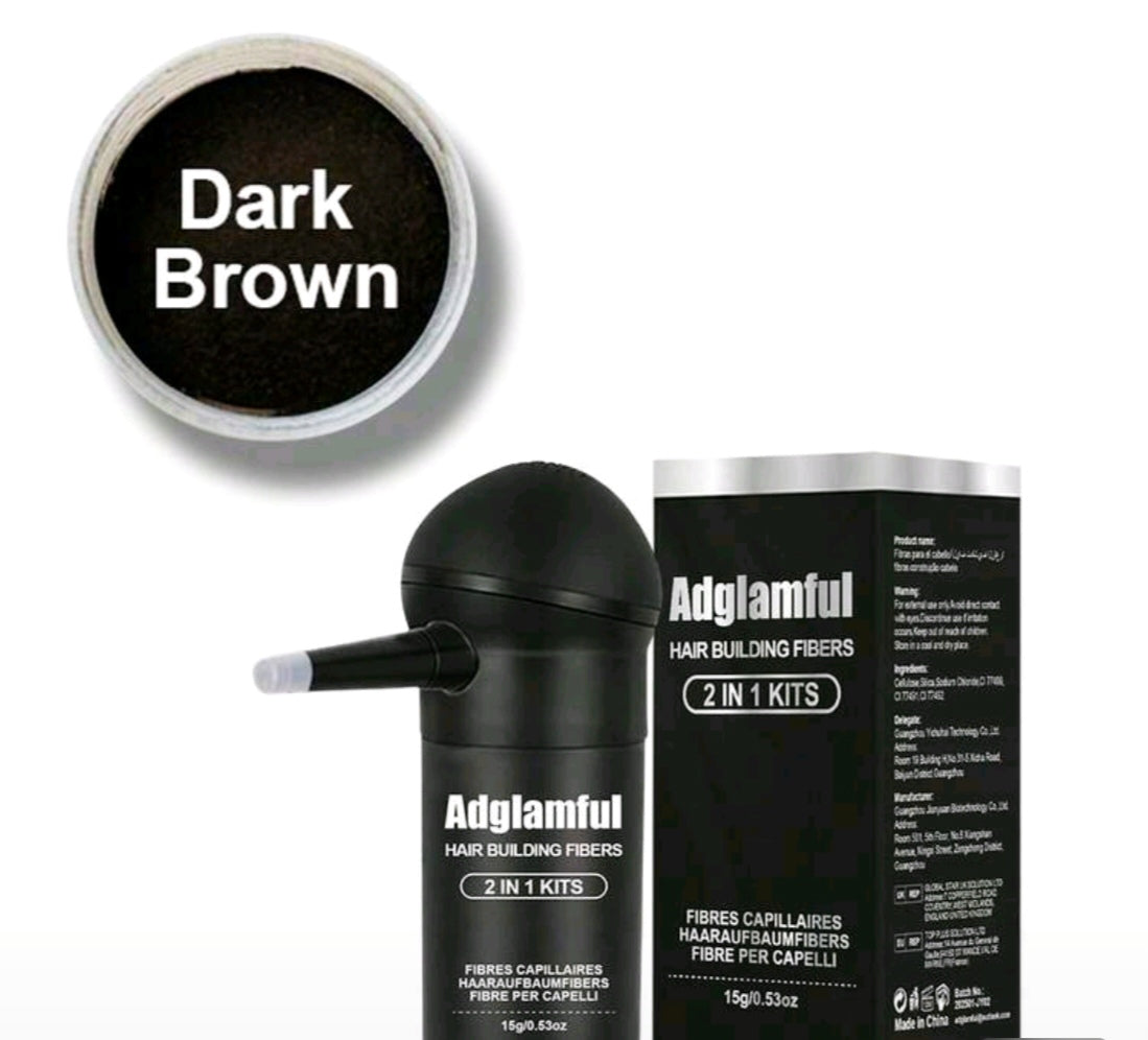 15g Hair Styling Fiber Powder With Spray