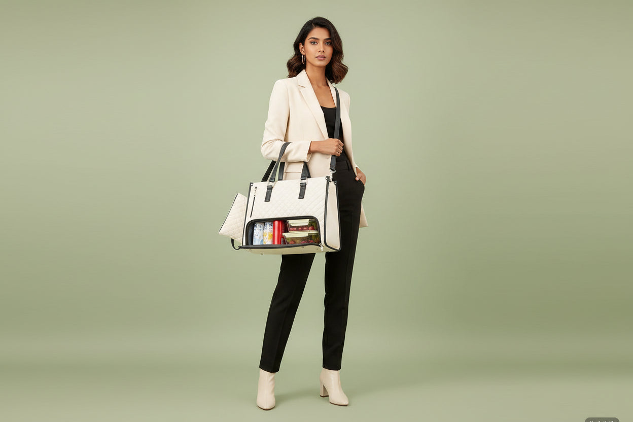 Laptop, Handbag and Lunchbag - All In One