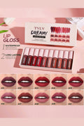 10 Matte Velvet Lip Gloss Set