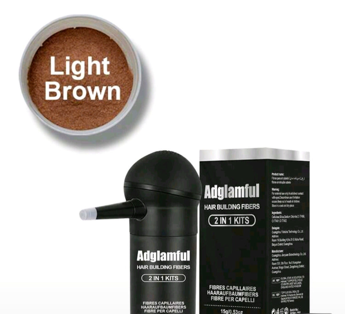 15g Hair Styling Fiber Powder With Spray
