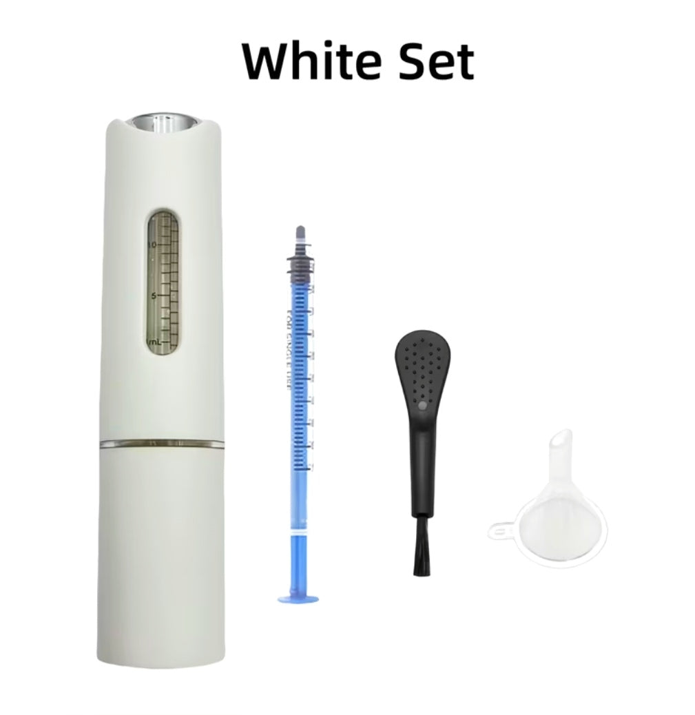 Round 15ml 2-in-1 Scalp Massage Applicator Comb with Mini Bottle