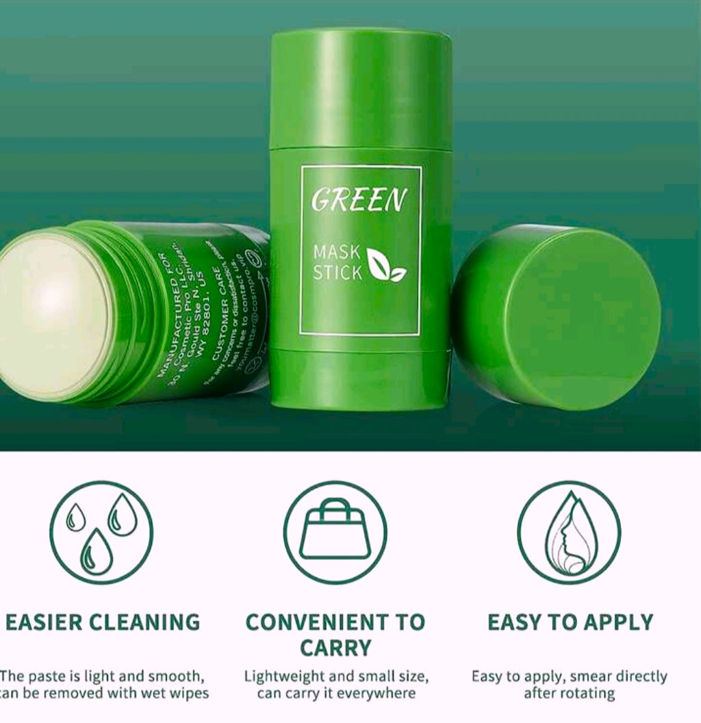 Blackhead Removal and Deep Pore Cleansing Moisturizing Brightening Green Tea Facial Mask