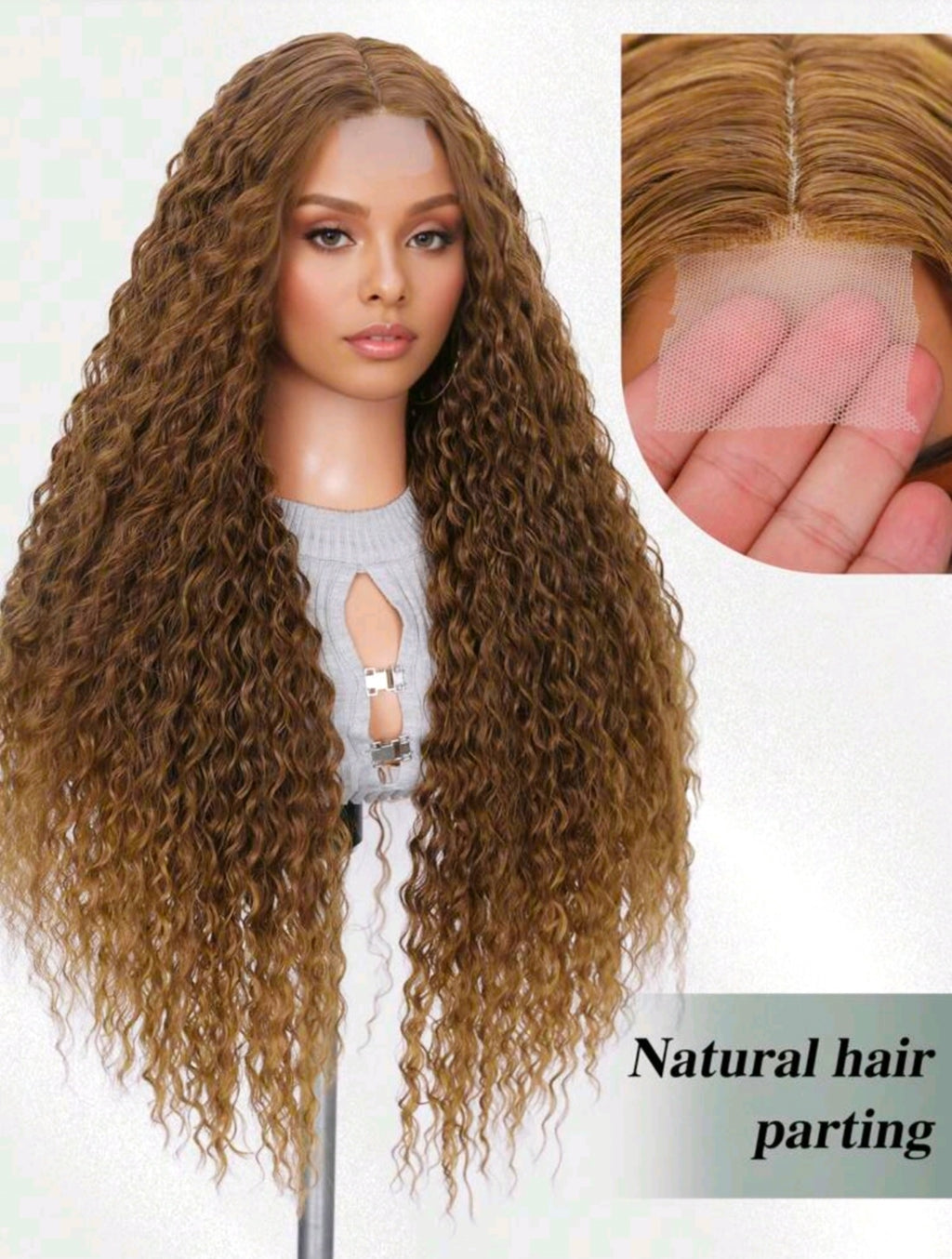 72cm Long Wig, Heat Resistant, Fluffy With Thick Hair Volume