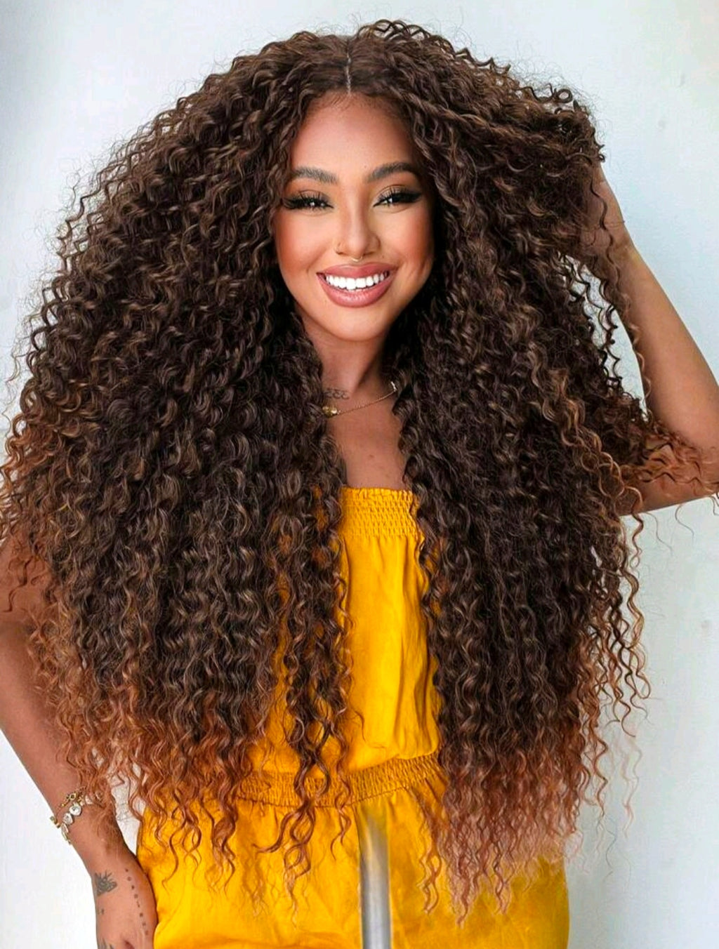 72cm Long Wig, Heat Resistant, Fluffy With Thick Hair Volume
