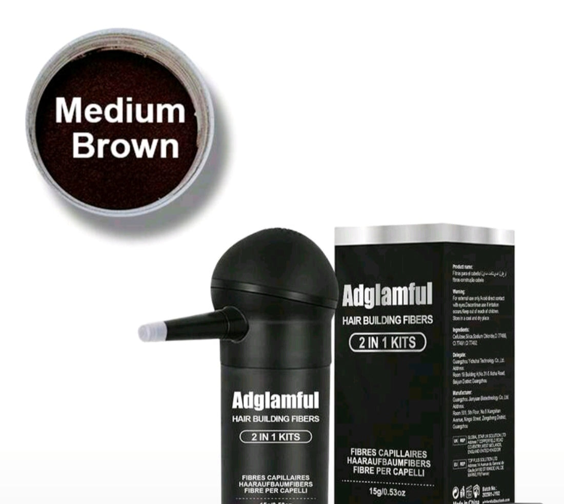 15g Hair Styling Fiber Powder With Spray