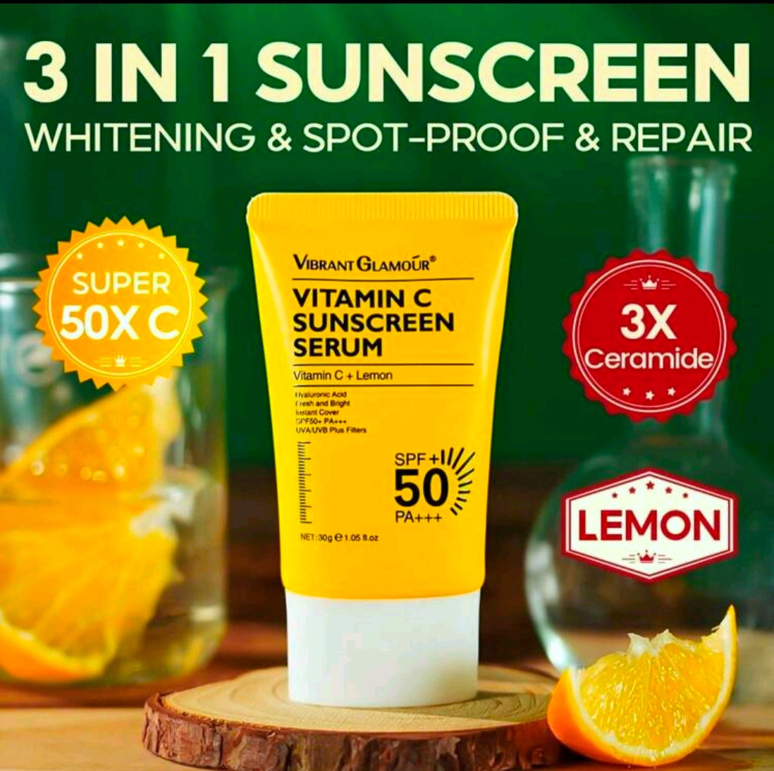 Tinted Vitamin C Sunscreen - SPF 50