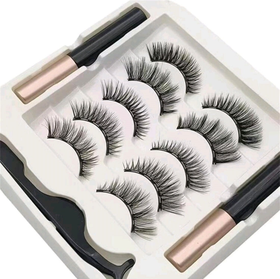 5 Pairs Magnetic Eyelashes Set