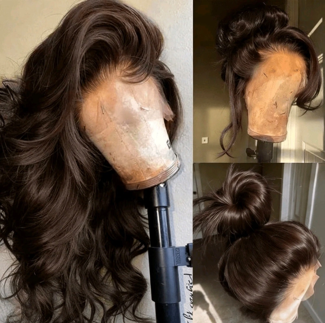 71cm Lace Glueless Wig