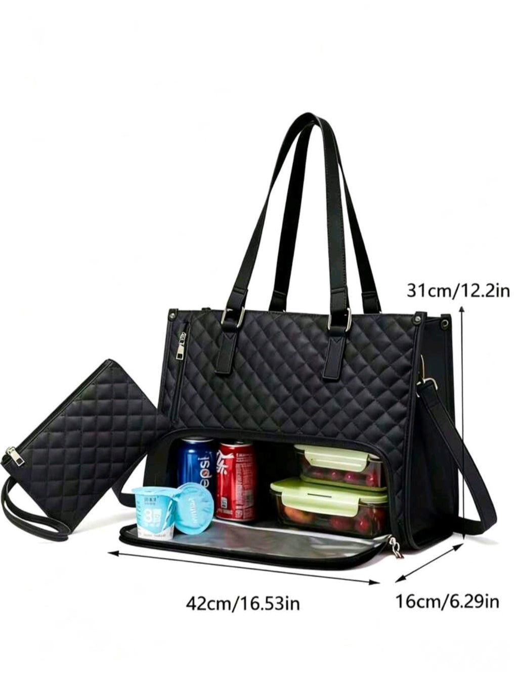 Laptop, Handbag and Lunchbag - All In One