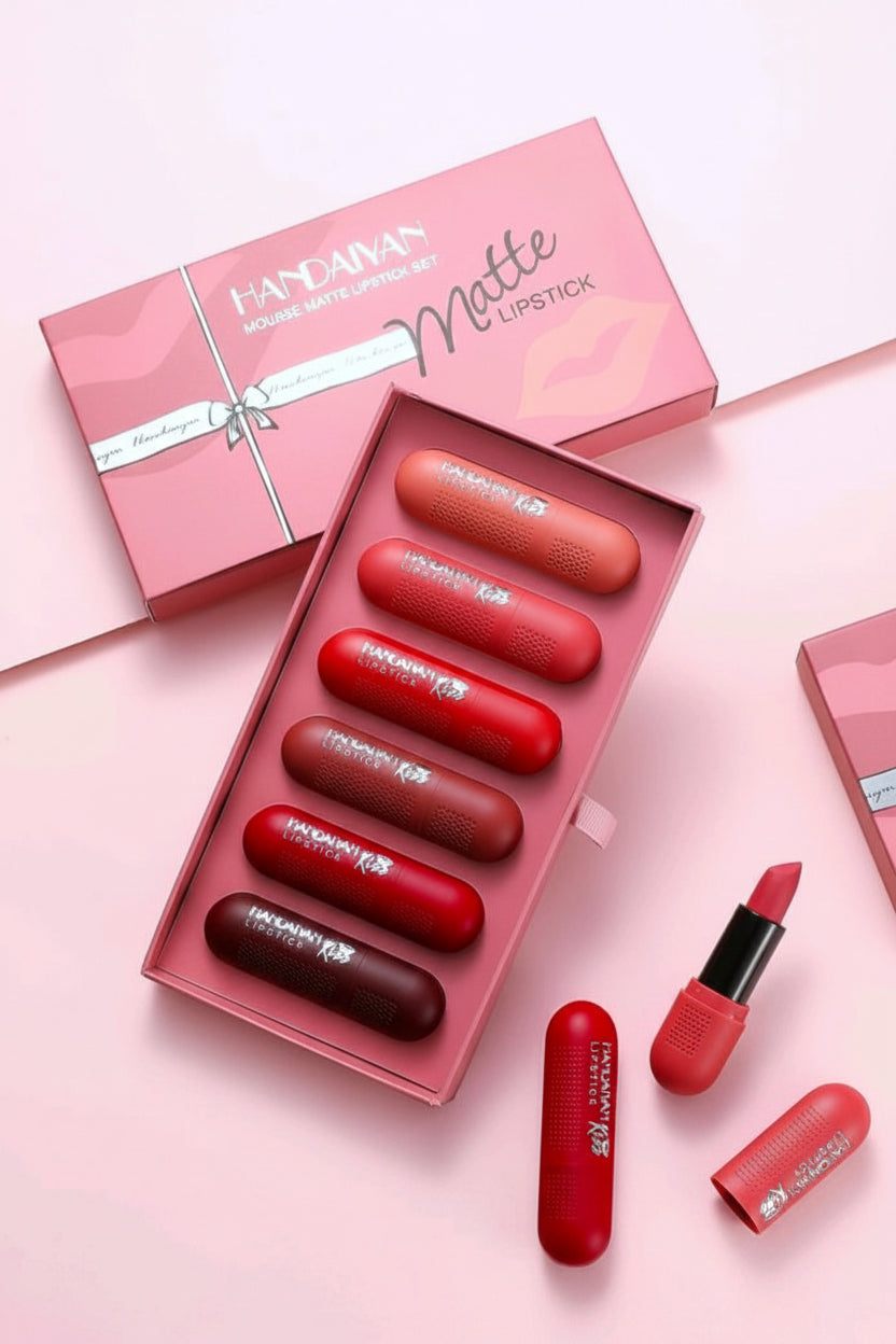 6 Recorder Style Lipsticks
