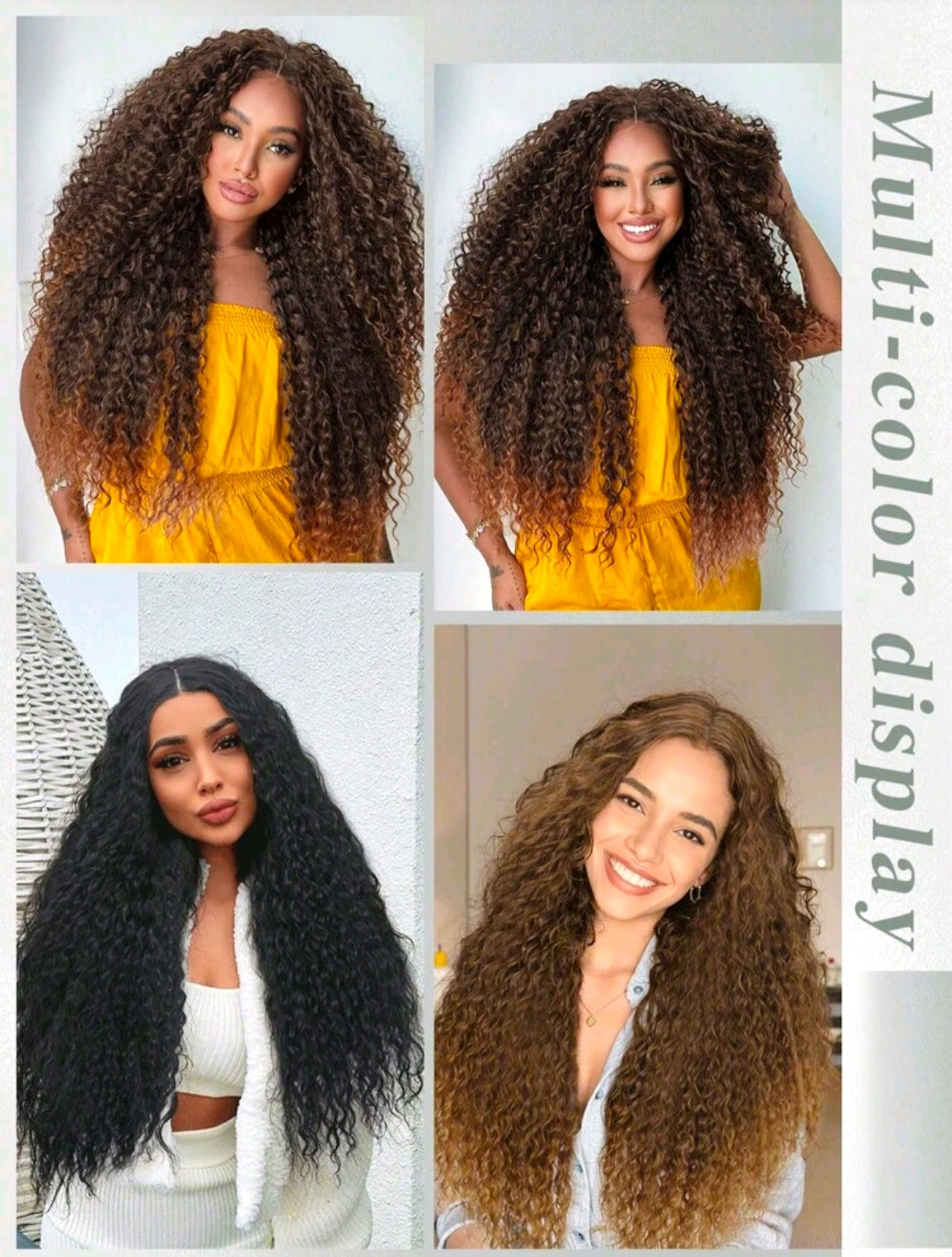 72cm Long Wig, Heat Resistant, Fluffy With Thick Hair Volume